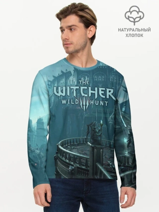 Мужской лонгслив базовый / Ведьмак 3: Дикая Охота