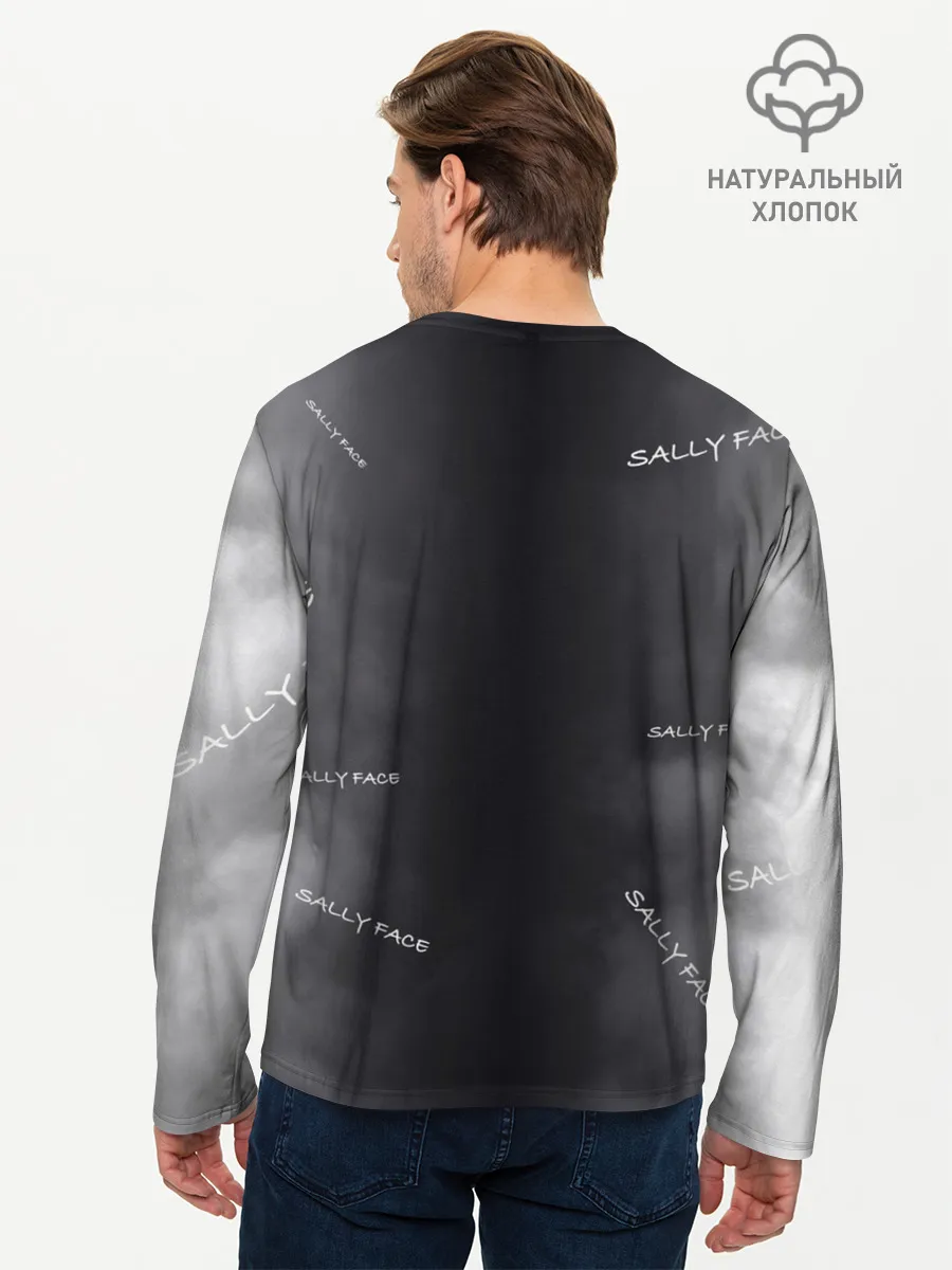 Мужской лонгслив базовый / Sally Face with a Guitar