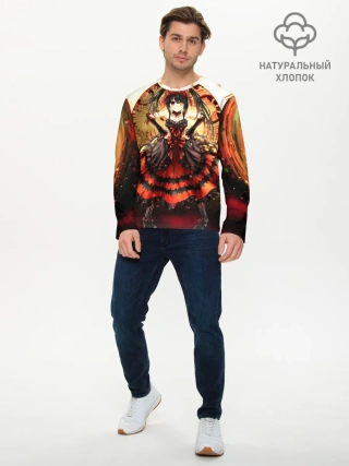 Мужской лонгслив базовый / Date A Live - Kurumi Tokisaki