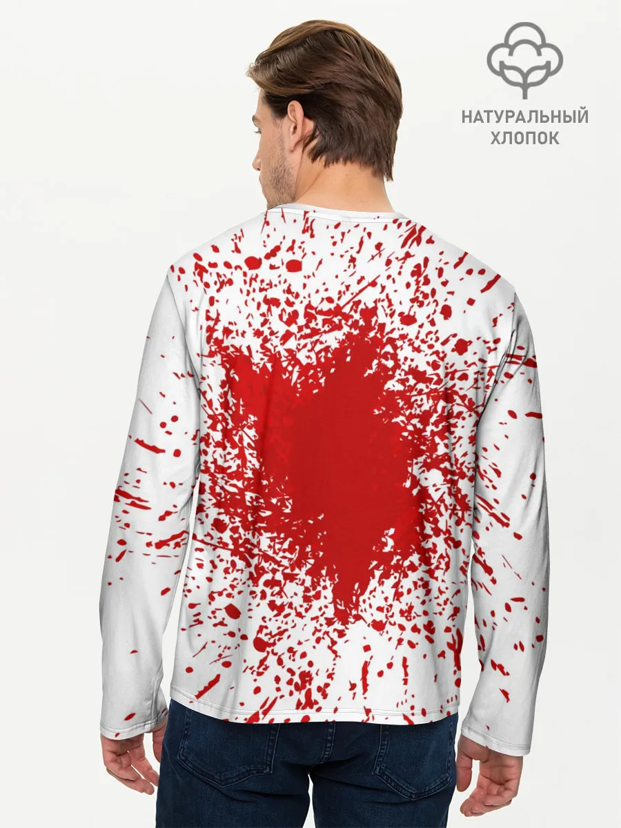 Мужской лонгслив базовый / Goblin Slayer blood spots