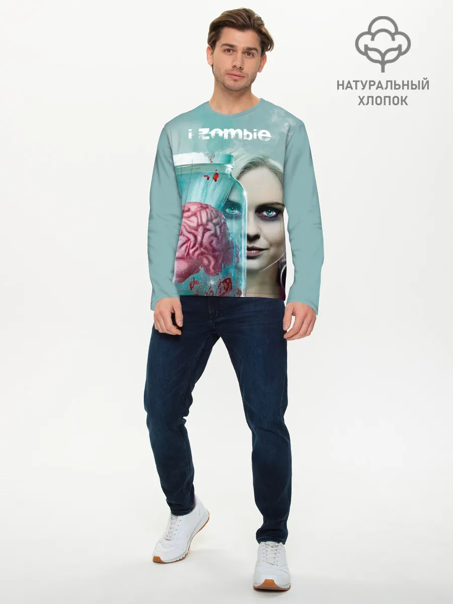 Мужской лонгслив базовый / i-ZOMBIE