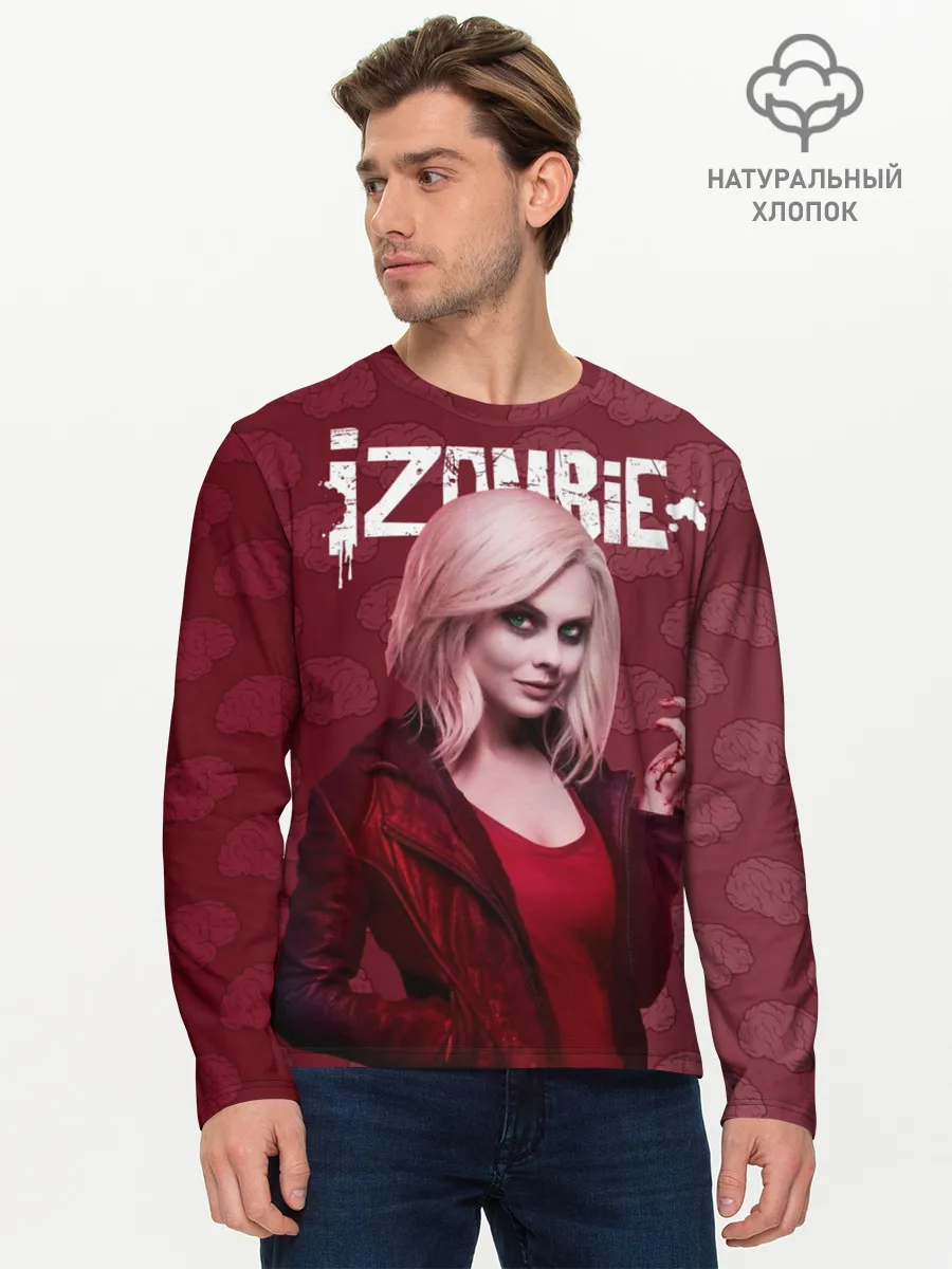 Мужской лонгслив базовый / i-ZOMBIE