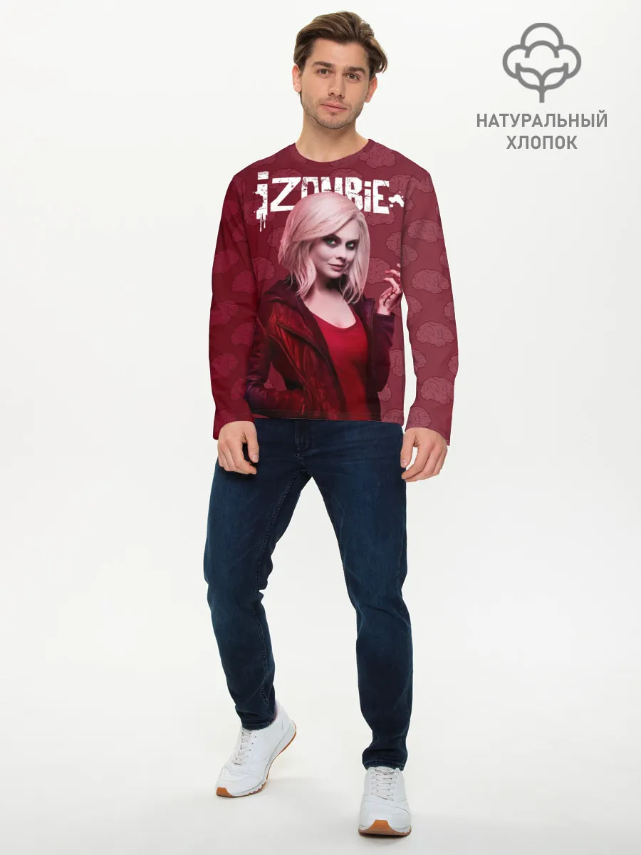 Мужской лонгслив базовый / i-ZOMBIE