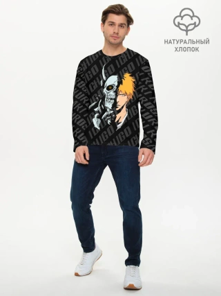Мужской лонгслив базовый / Куросаки Ичиго