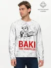 Мужской лонгслив базовый / Baki the Grappler