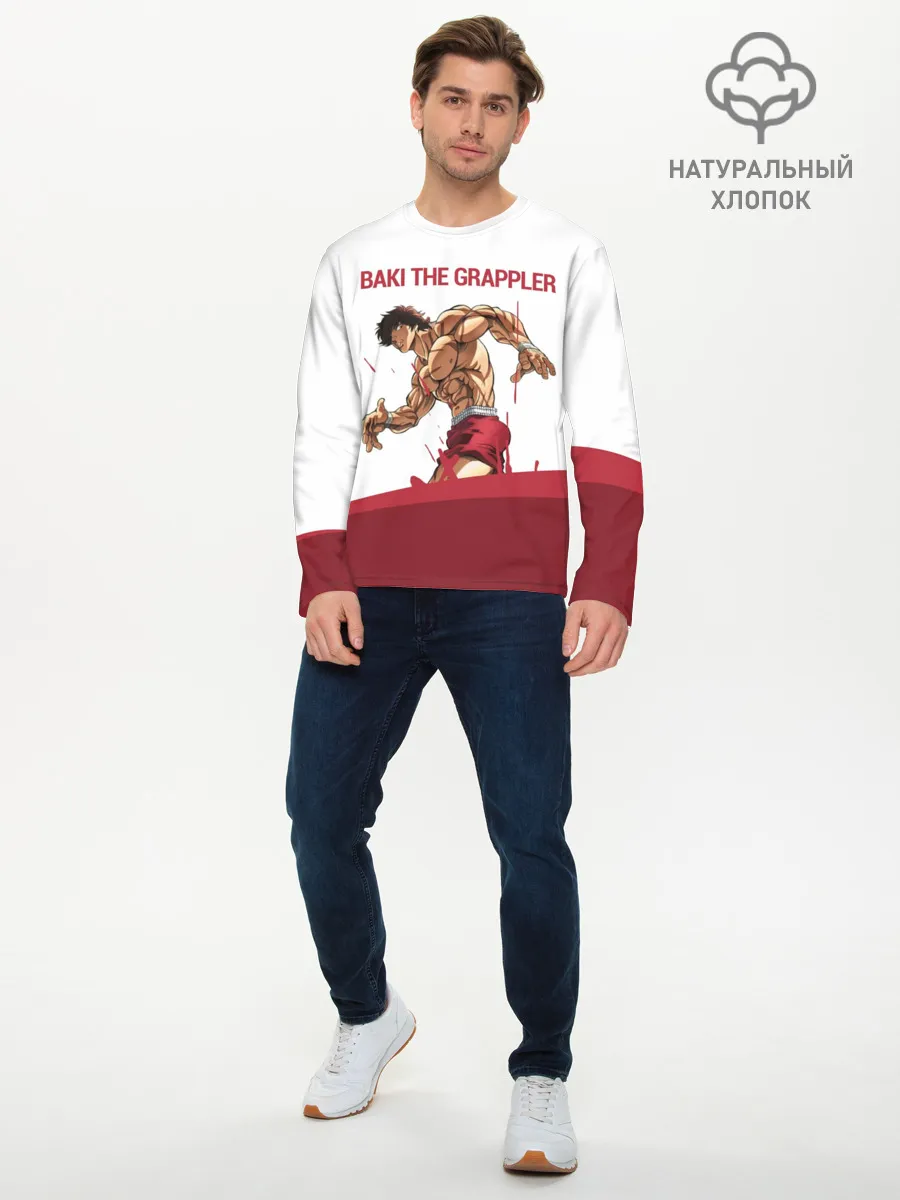 Мужской лонгслив базовый / Боец Баки