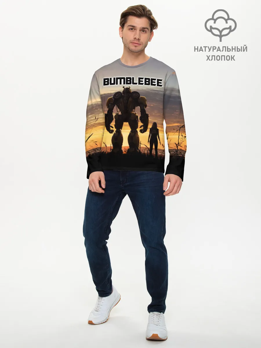 Мужской лонгслив базовый / BUMBLEBEE
