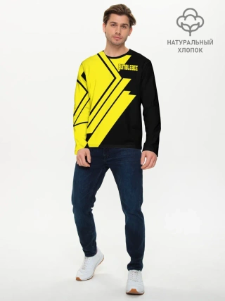 Мужской лонгслив базовый / BUMBLEBEE