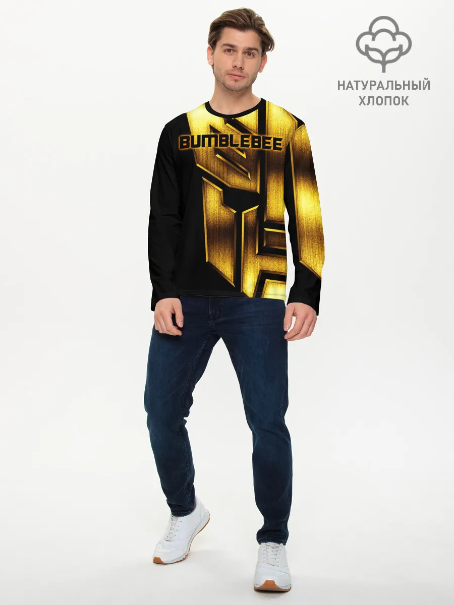 Мужской лонгслив базовый / BUMBLEBEE