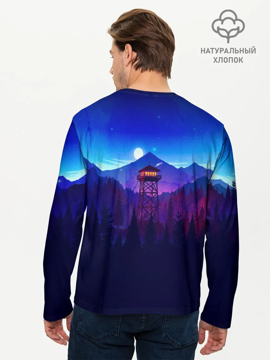 Мужской лонгслив базовый / fortnite