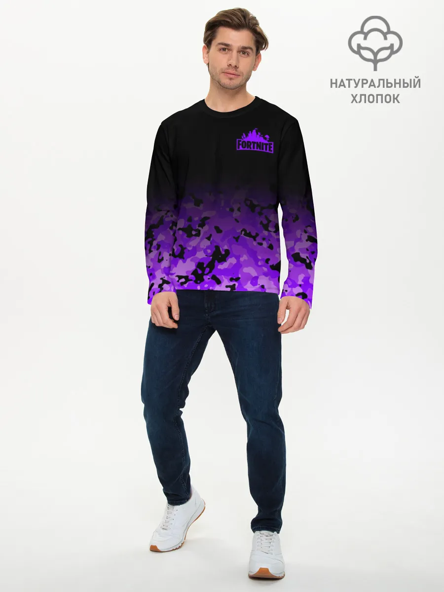 Мужской лонгслив базовый / Fortnite