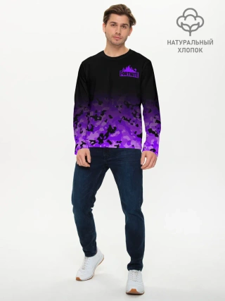 Мужской лонгслив базовый / Fortnite