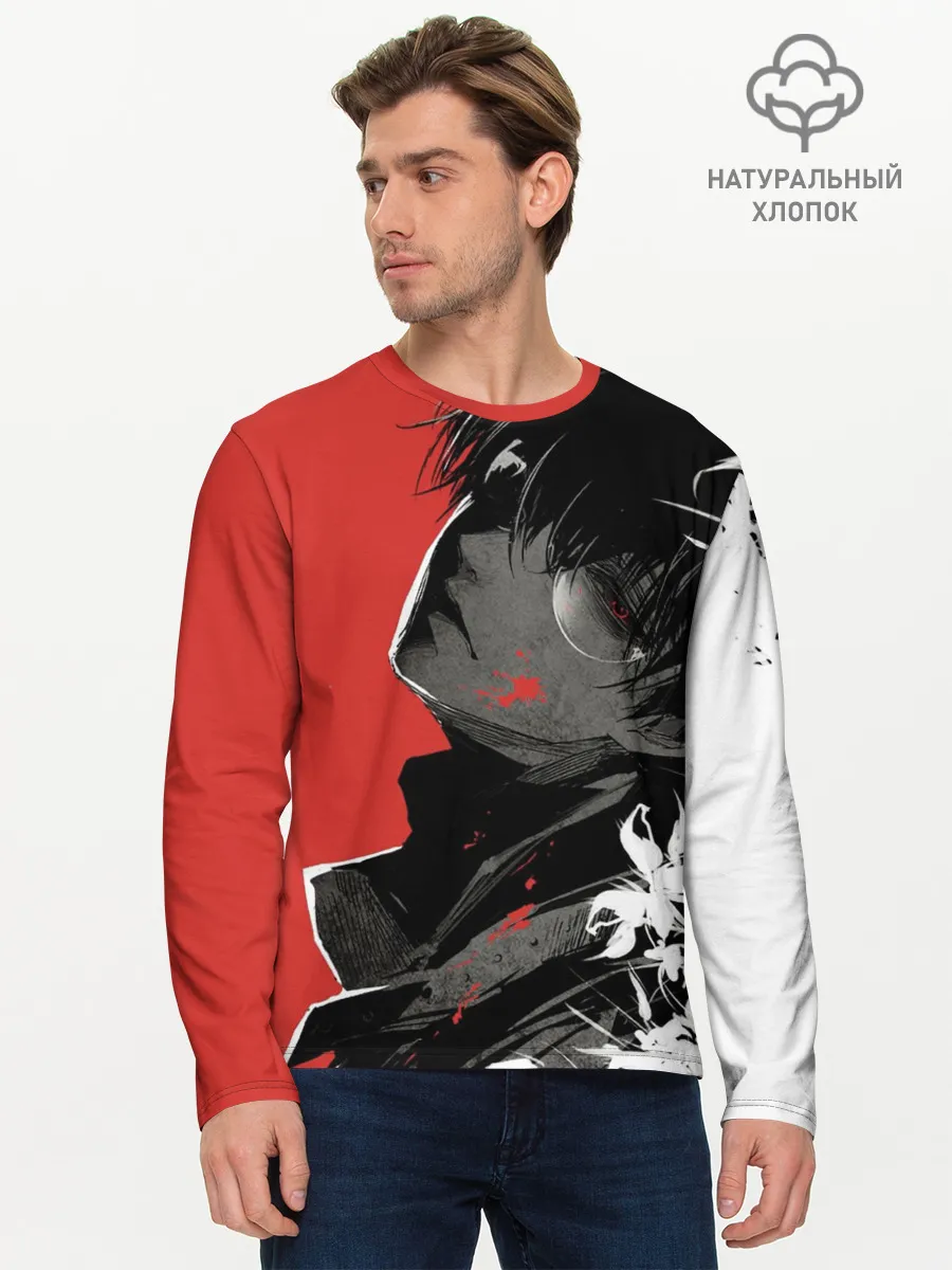 Мужской лонгслив базовый / Tokyo Ghoul:re