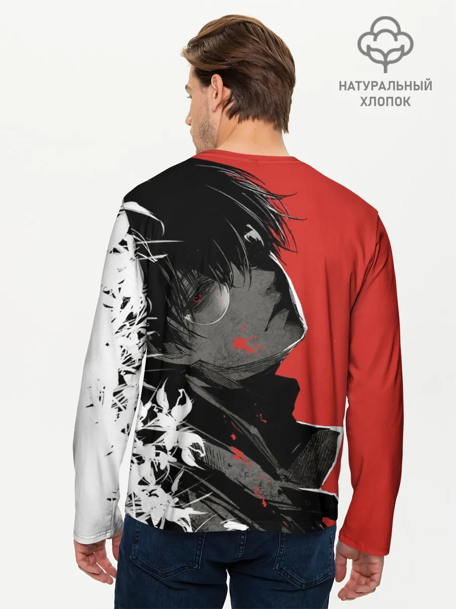 Мужской лонгслив базовый / Tokyo Ghoul:re
