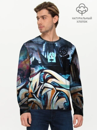 Мужской лонгслив базовый / GRAFFITY