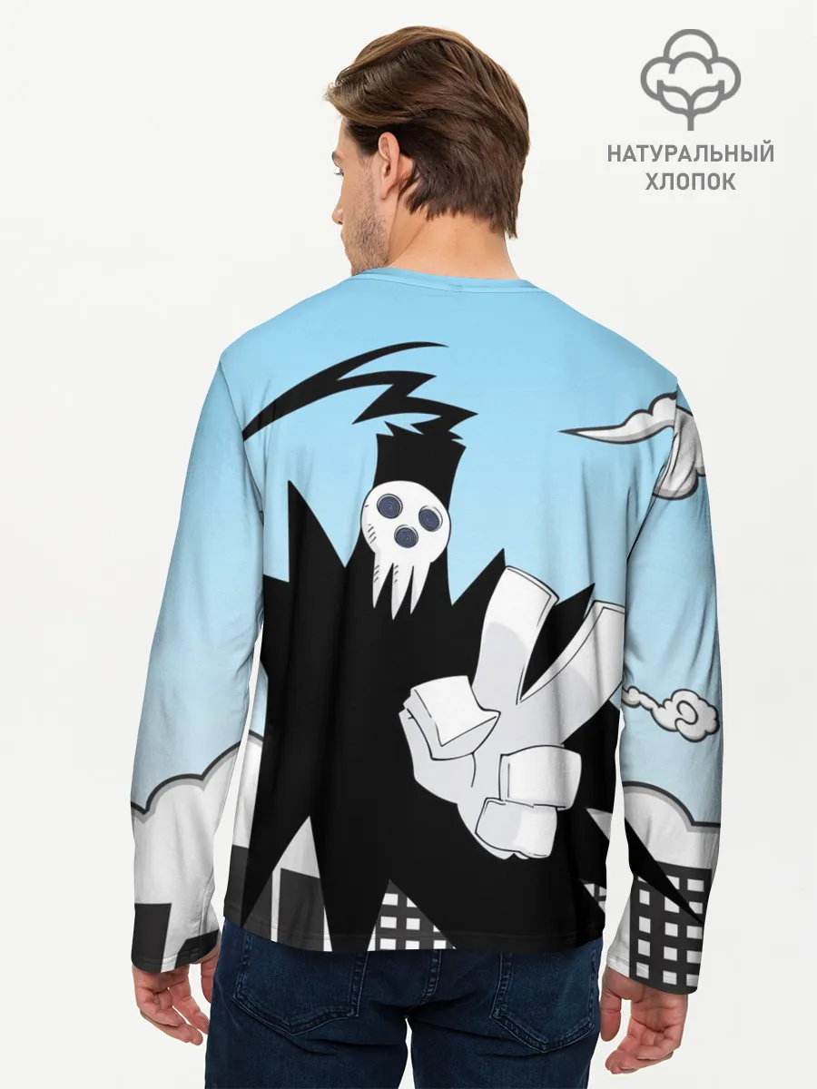 Мужской лонгслив базовый / Soul Eater - Shinigami