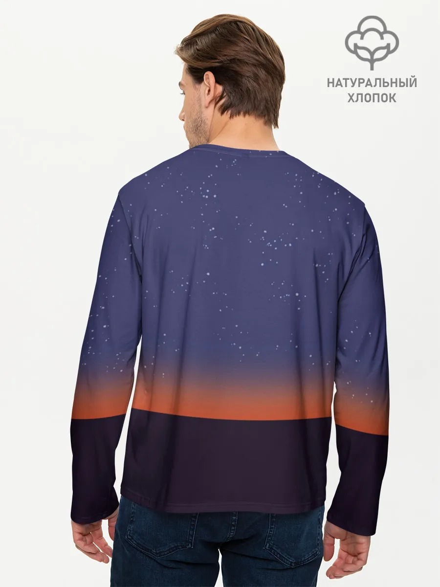 Мужской лонгслив базовый / Конь Бо Джек