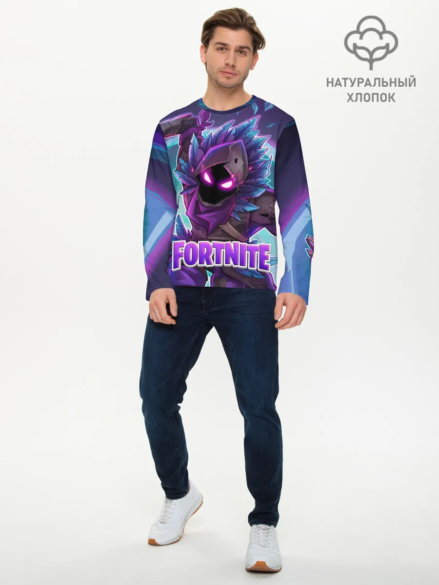 Мужской лонгслив базовый / Fortnite