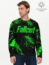 Мужской лонгслив базовый / Токсический Fallout 2