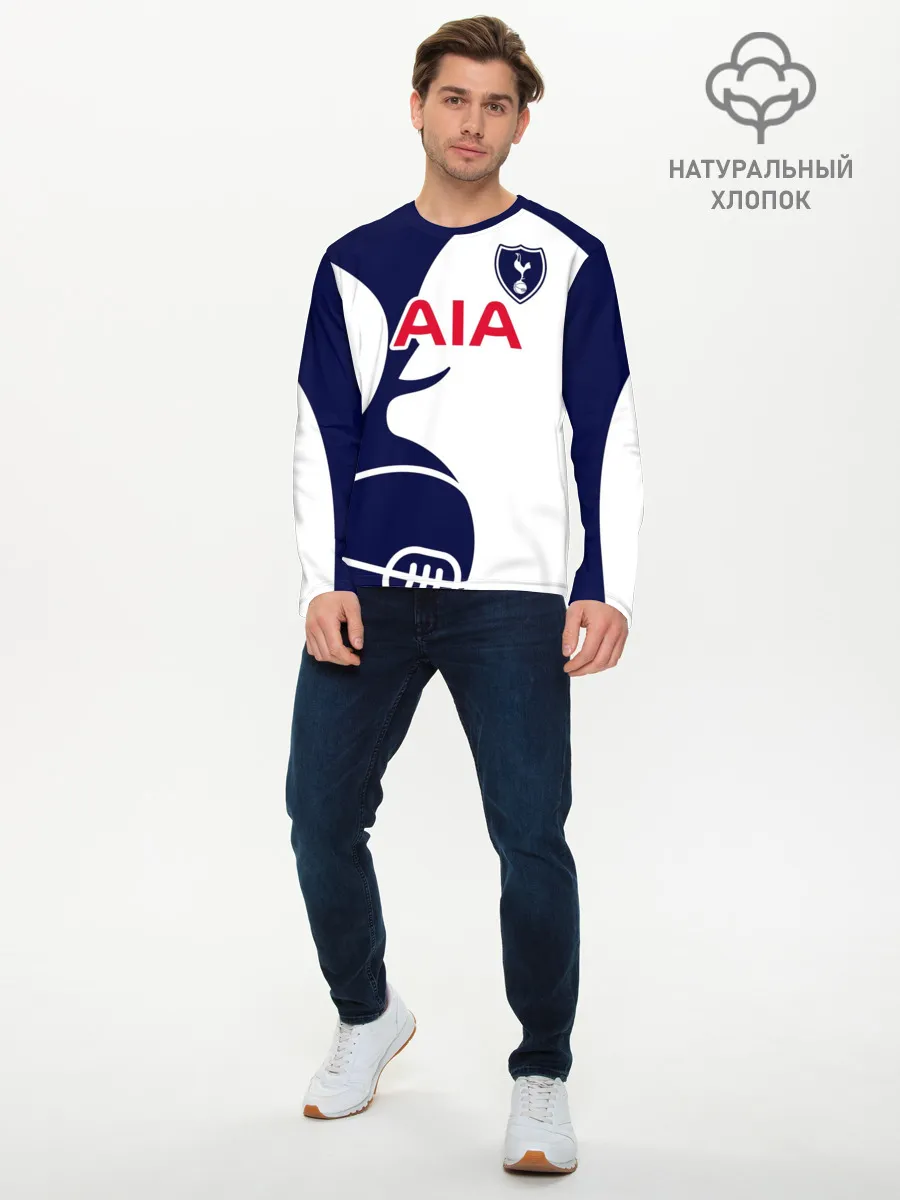 Мужской лонгслив базовый / Тоттенхэм