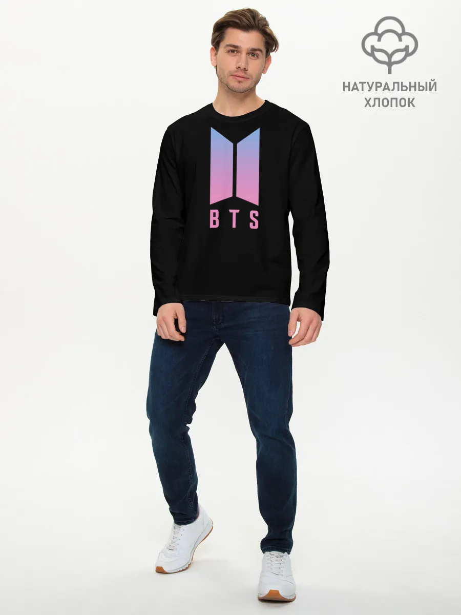 Мужской лонгслив базовый / BTS Suga