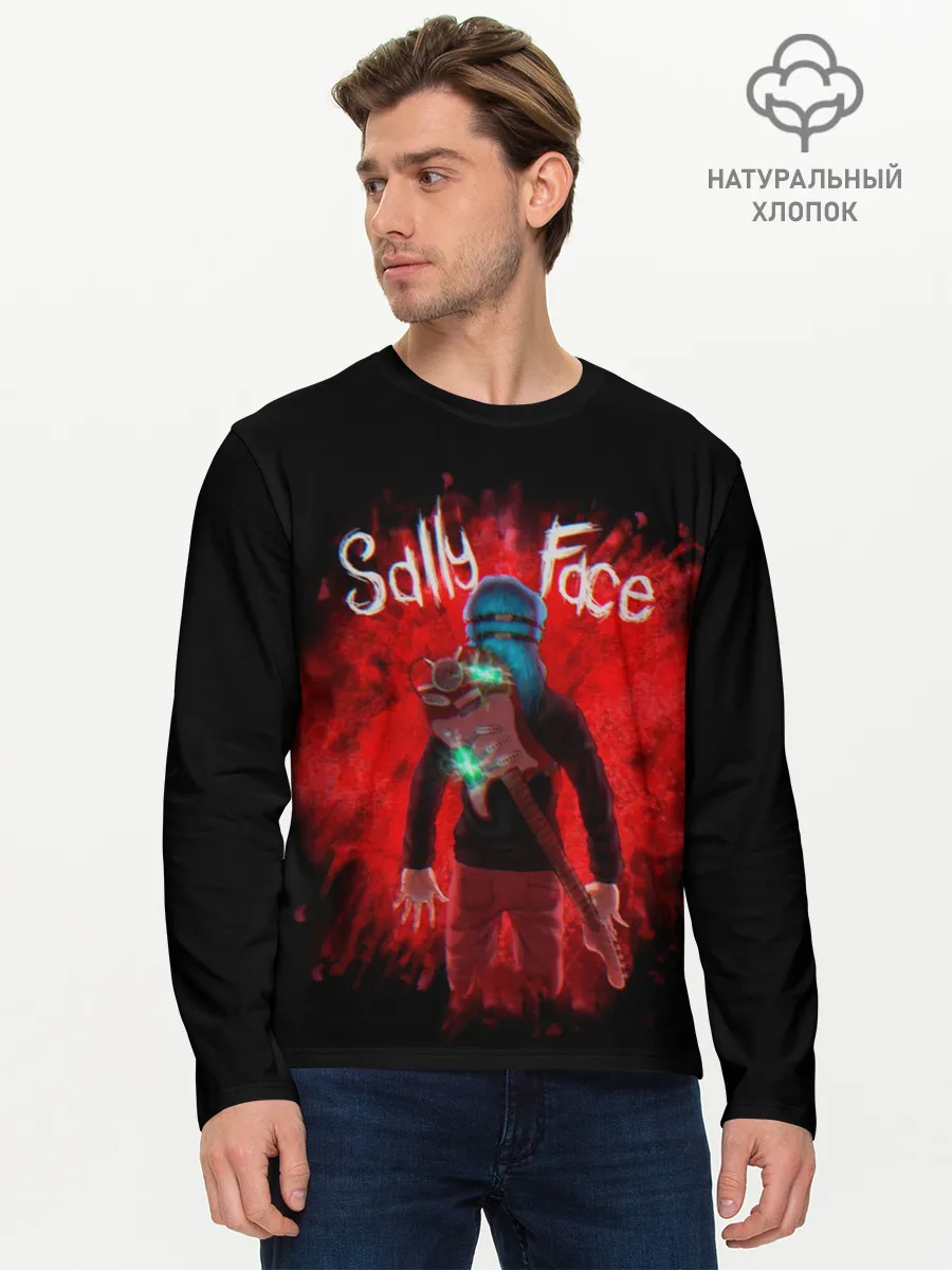 Мужской лонгслив базовый / Sally Face