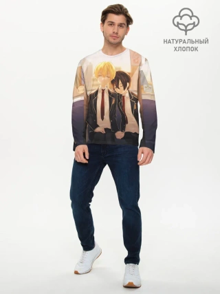 Мужской лонгслив базовый / Мастера меча