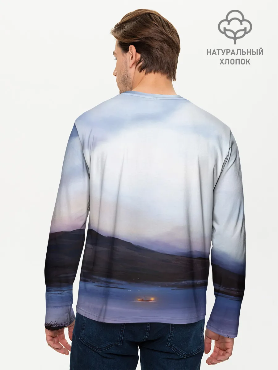 Мужской лонгслив базовый / DEATH STRANDING