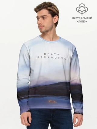 Мужской лонгслив базовый / DEATH STRANDING