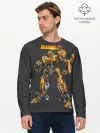 Мужской лонгслив базовый / BumbleBee