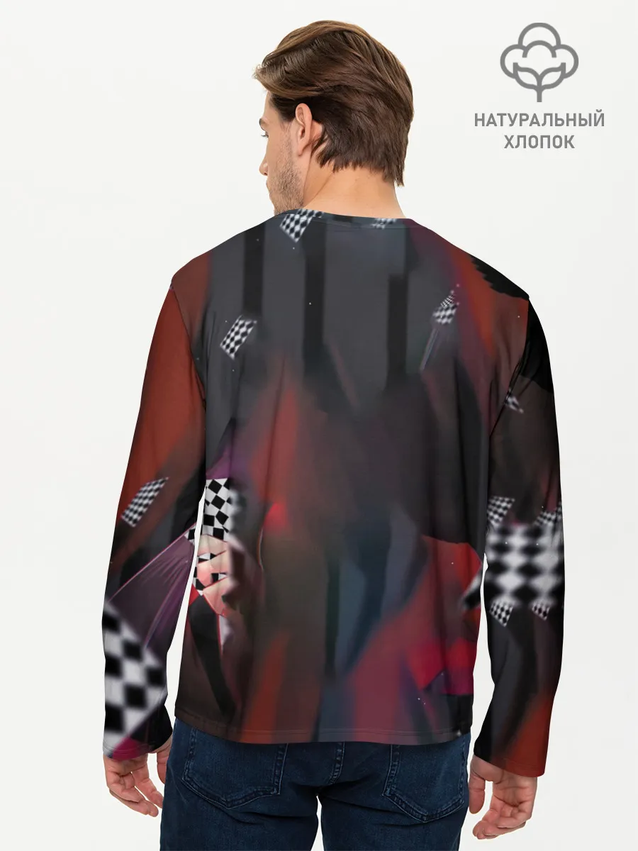 Мужской лонгслив базовый / kakegurui yumeko art