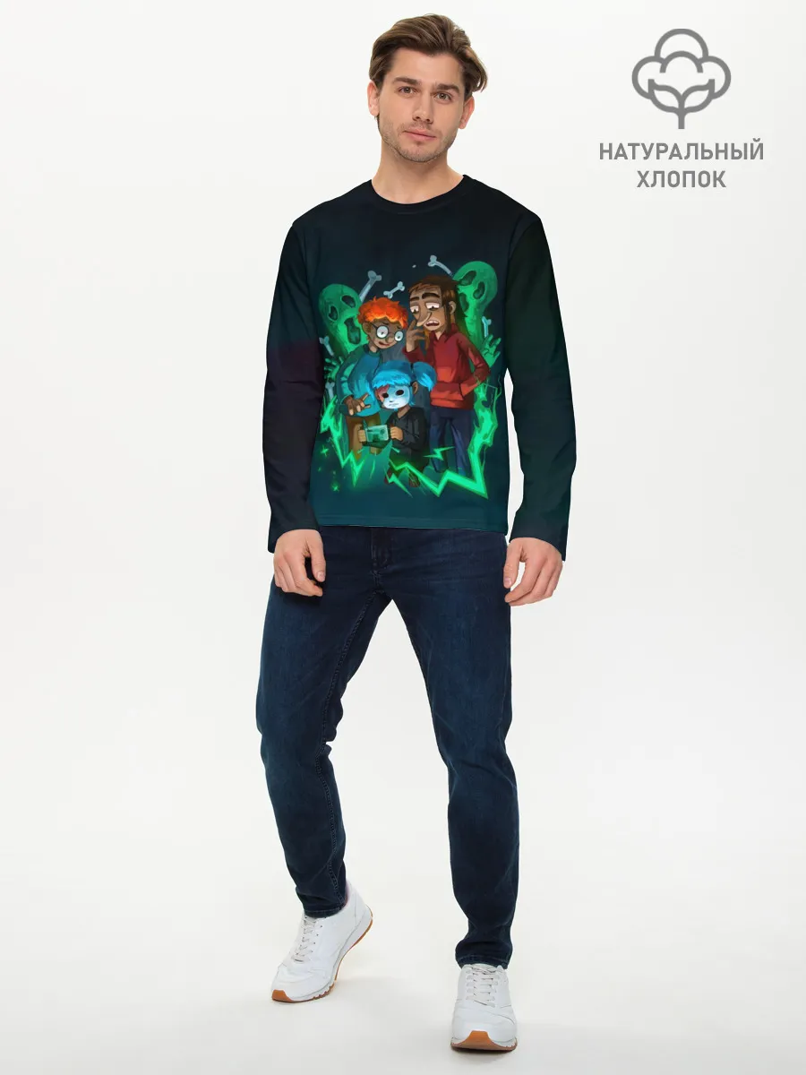 Мужской лонгслив базовый / Sally Face