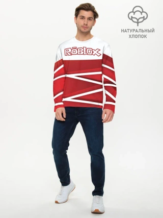 Мужской лонгслив базовый / Роблокс