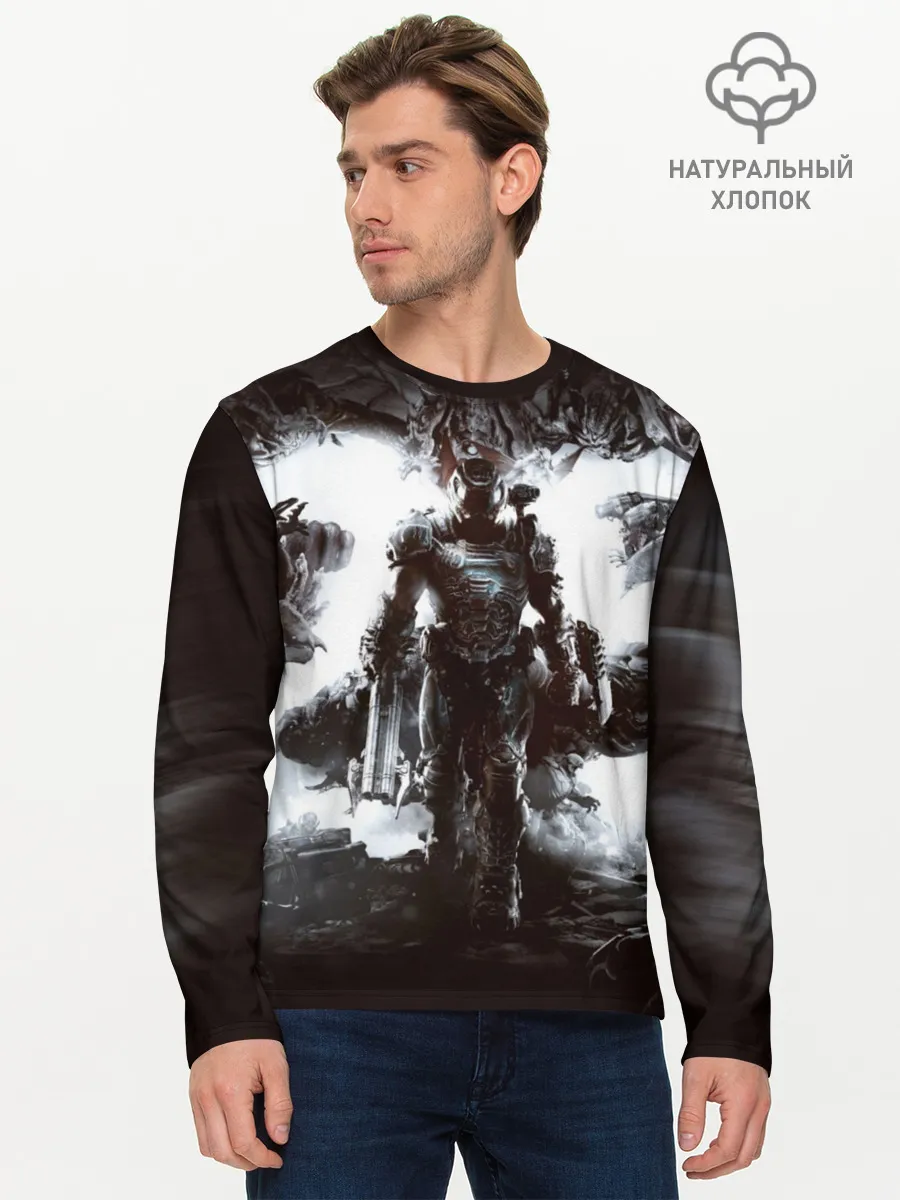Мужской лонгслив базовый / Doom Eternal