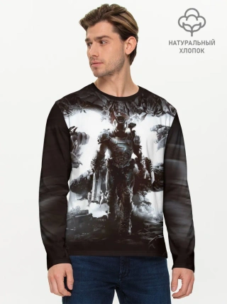 Мужской лонгслив базовый / Doom Eternal