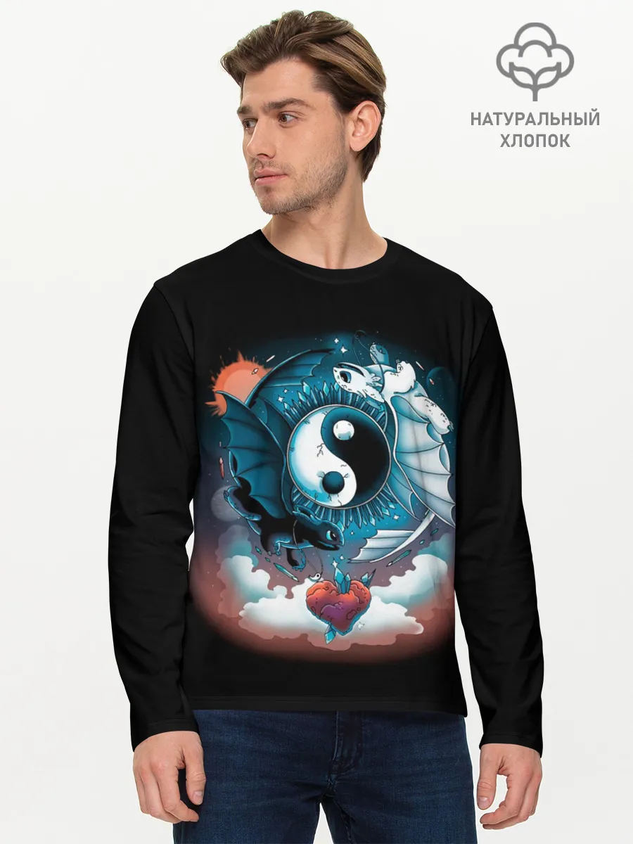 Мужской лонгслив базовый / Фурии