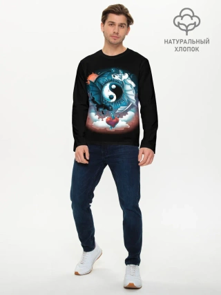Мужской лонгслив базовый / Фурии