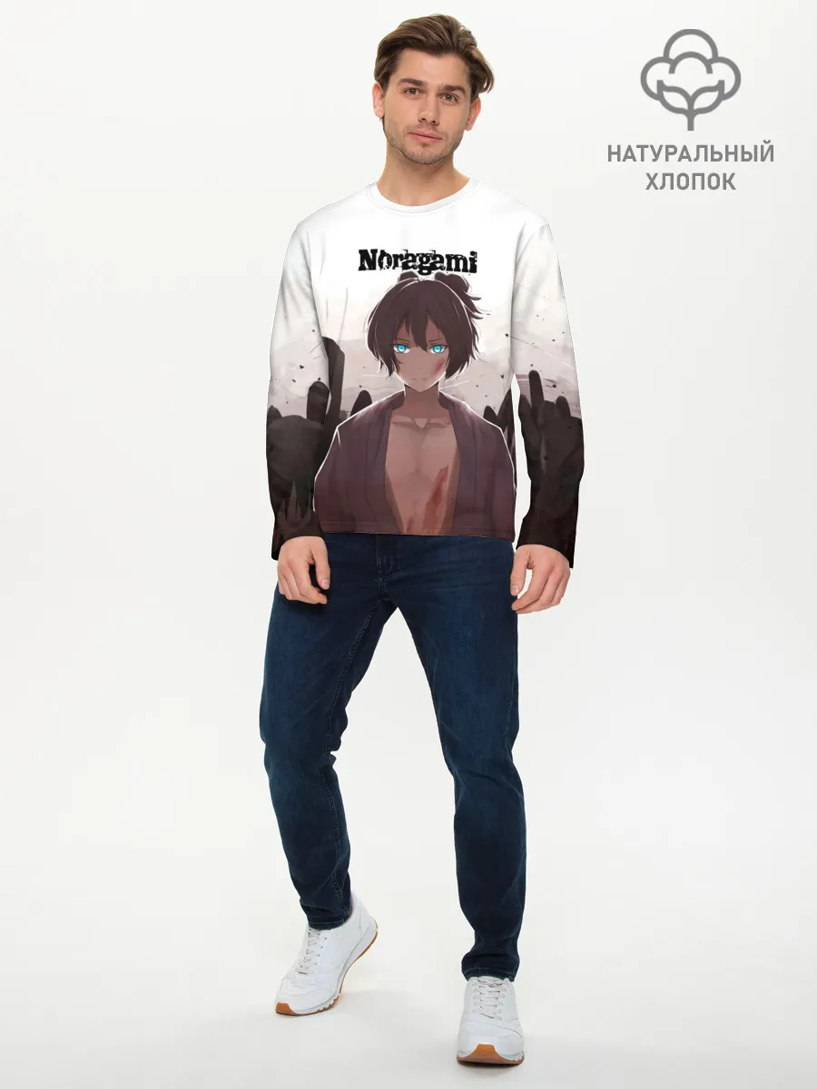 Мужской лонгслив базовый / NORAGAMI Yato