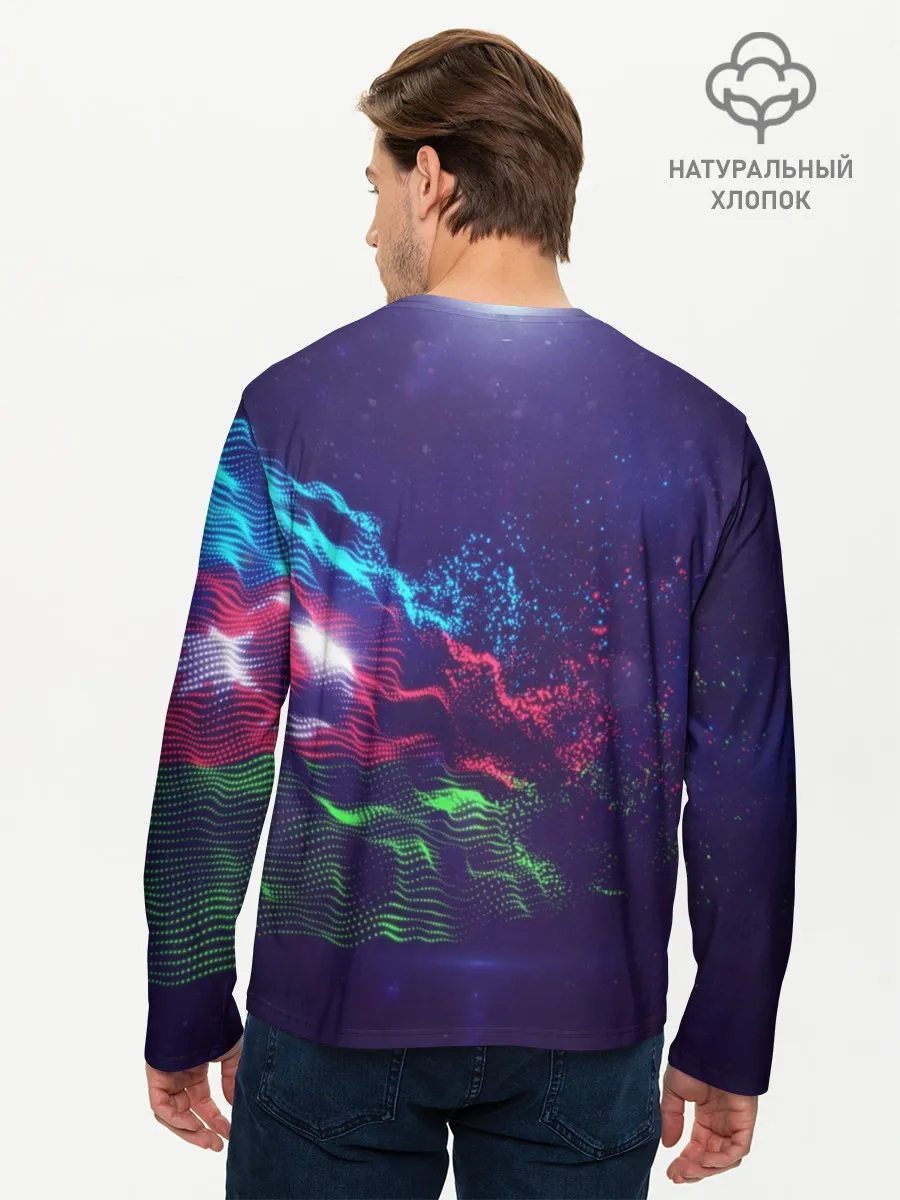 Мужской лонгслив базовый / ,Azerbaijan