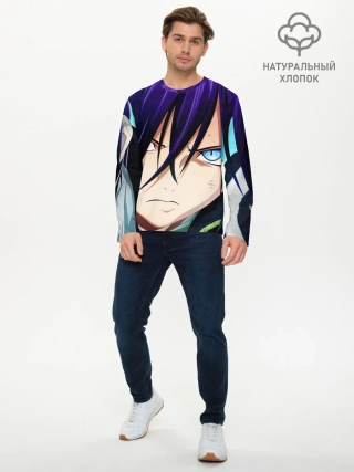 Мужской лонгслив базовый / Yato from Noragami