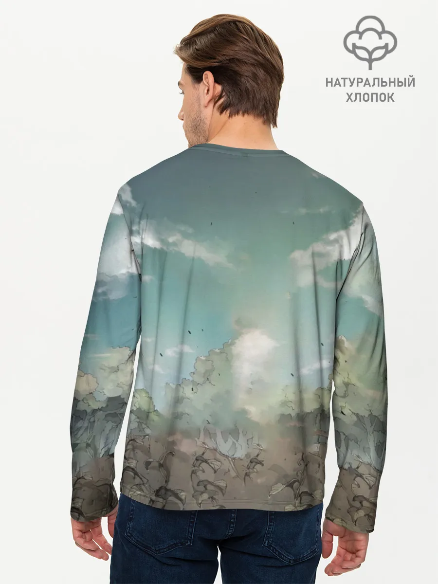 Мужской лонгслив базовый / The Promised Neverland