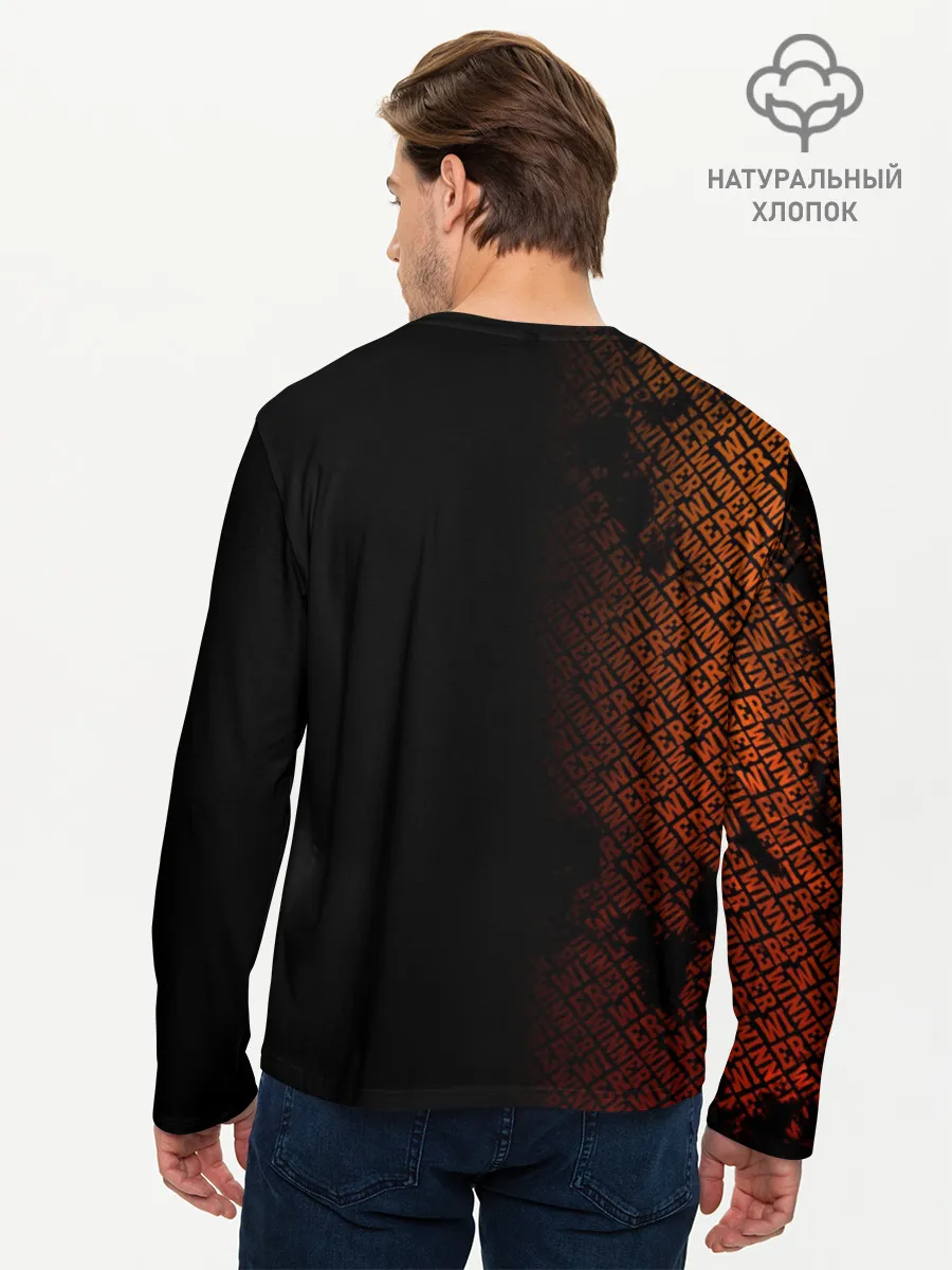 Мужской лонгслив базовый / PUBG