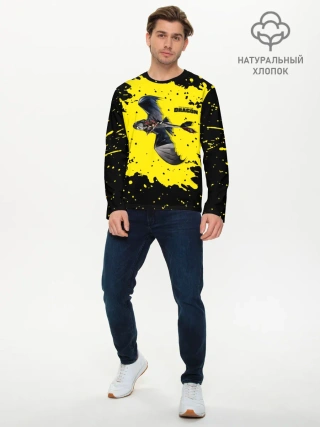 Мужской лонгслив базовый / Как приручить дракона