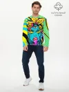 Мужской лонгслив базовый / Психоделика