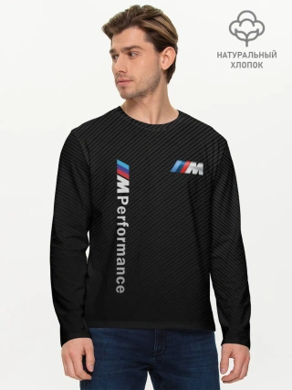 Мужской лонгслив базовый / BMW M PERFORMANCE