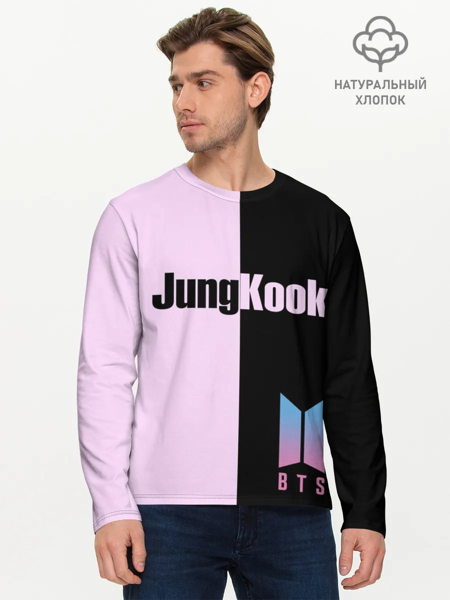 Мужской лонгслив базовый / BTS Jung Kook