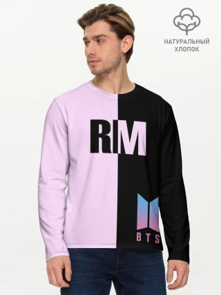 Мужской лонгслив базовый / BTS RM