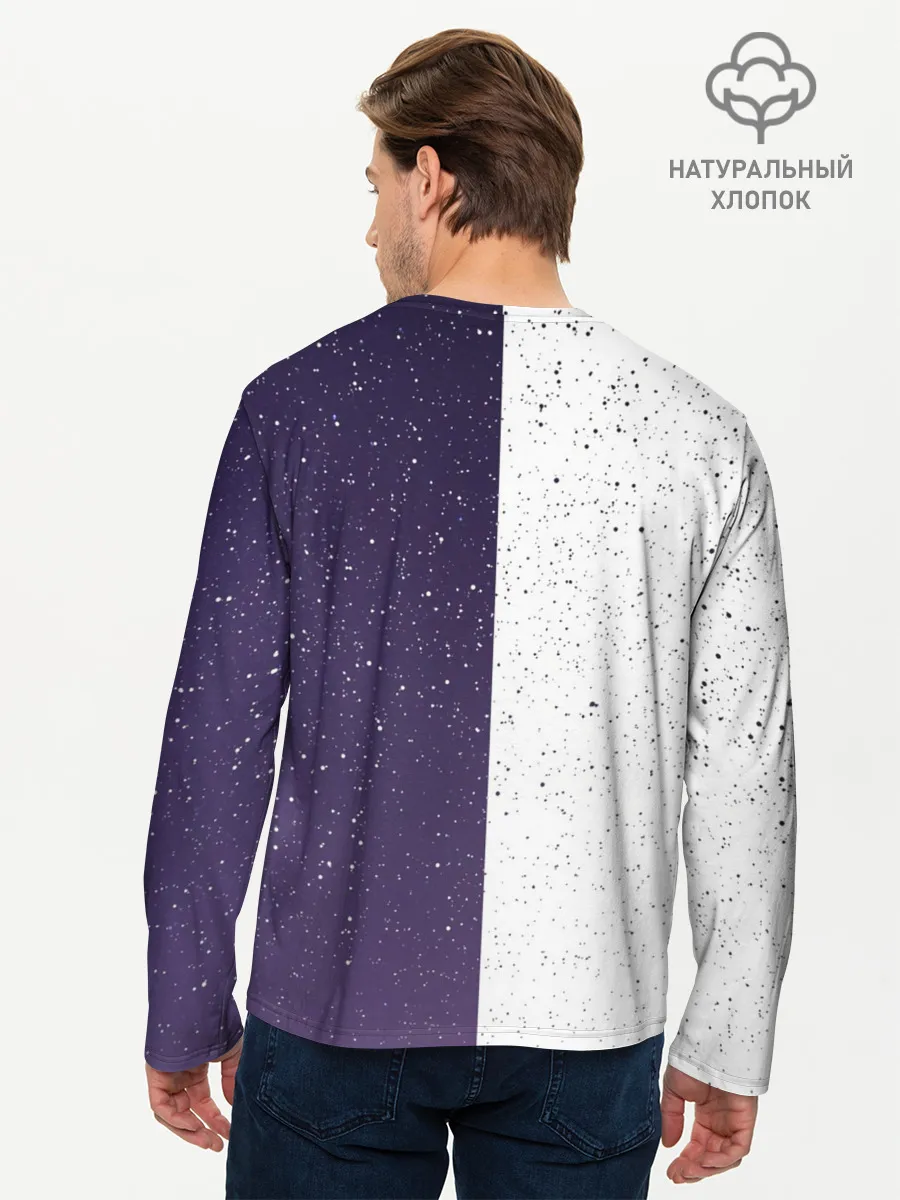 Мужской лонгслив базовый / BTS STARS