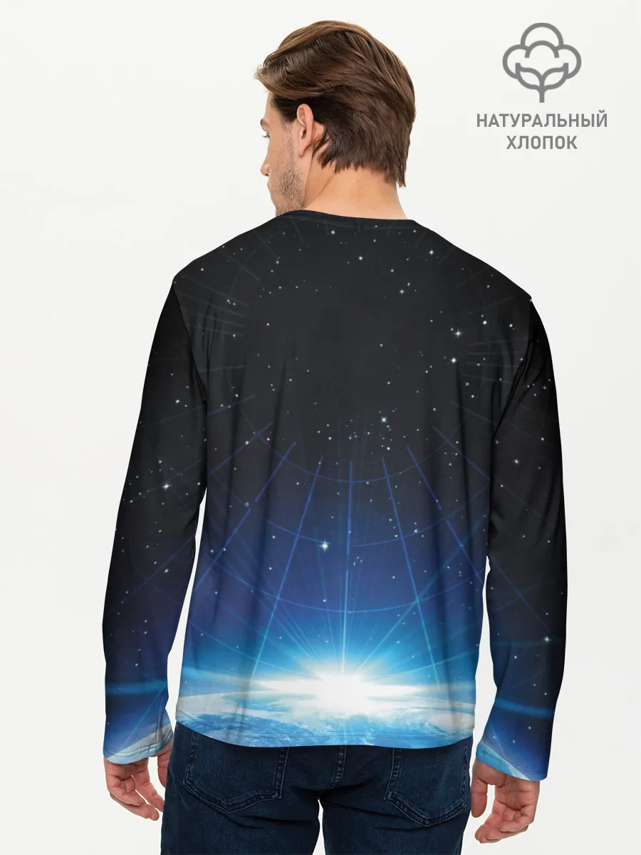 Мужской лонгслив базовый / Metro