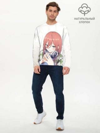 Мужской лонгслив базовый / Накано